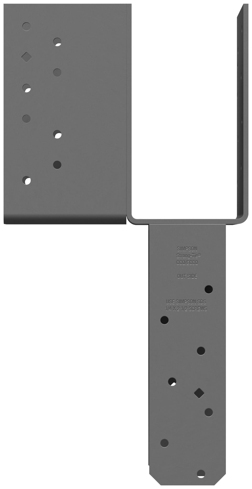 Amazon.com: Simpson Strong-Tie ECCLRQ464SDS ECCLRQ L-Shape